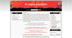 Desktop Screenshot of le-rayon-populaire.com