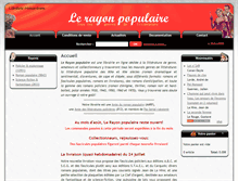 Tablet Screenshot of le-rayon-populaire.com